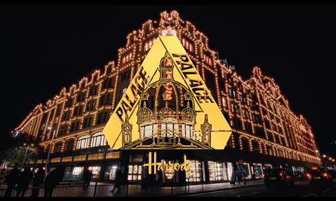 Harrods collaborates with skateboarding label Palace
